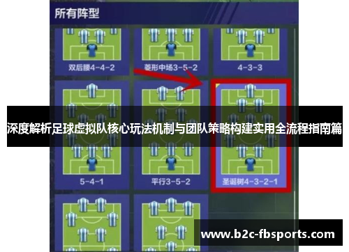 深度解析足球虚拟队核心玩法机制与团队策略构建实用全流程指南篇